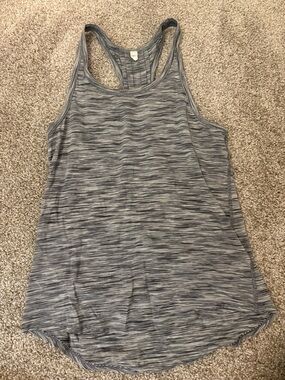 lululemon athletica Gray Space-Dye Racerback Tank